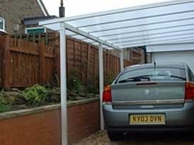 Lean-to Carports | SAS Shelters