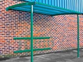 Simple Leanto Cycle Shelter | SAS Shelters