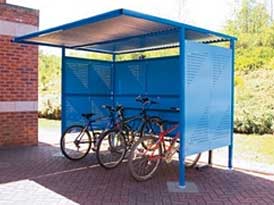 Traditional Cycle Shelter | SAS Shelters
