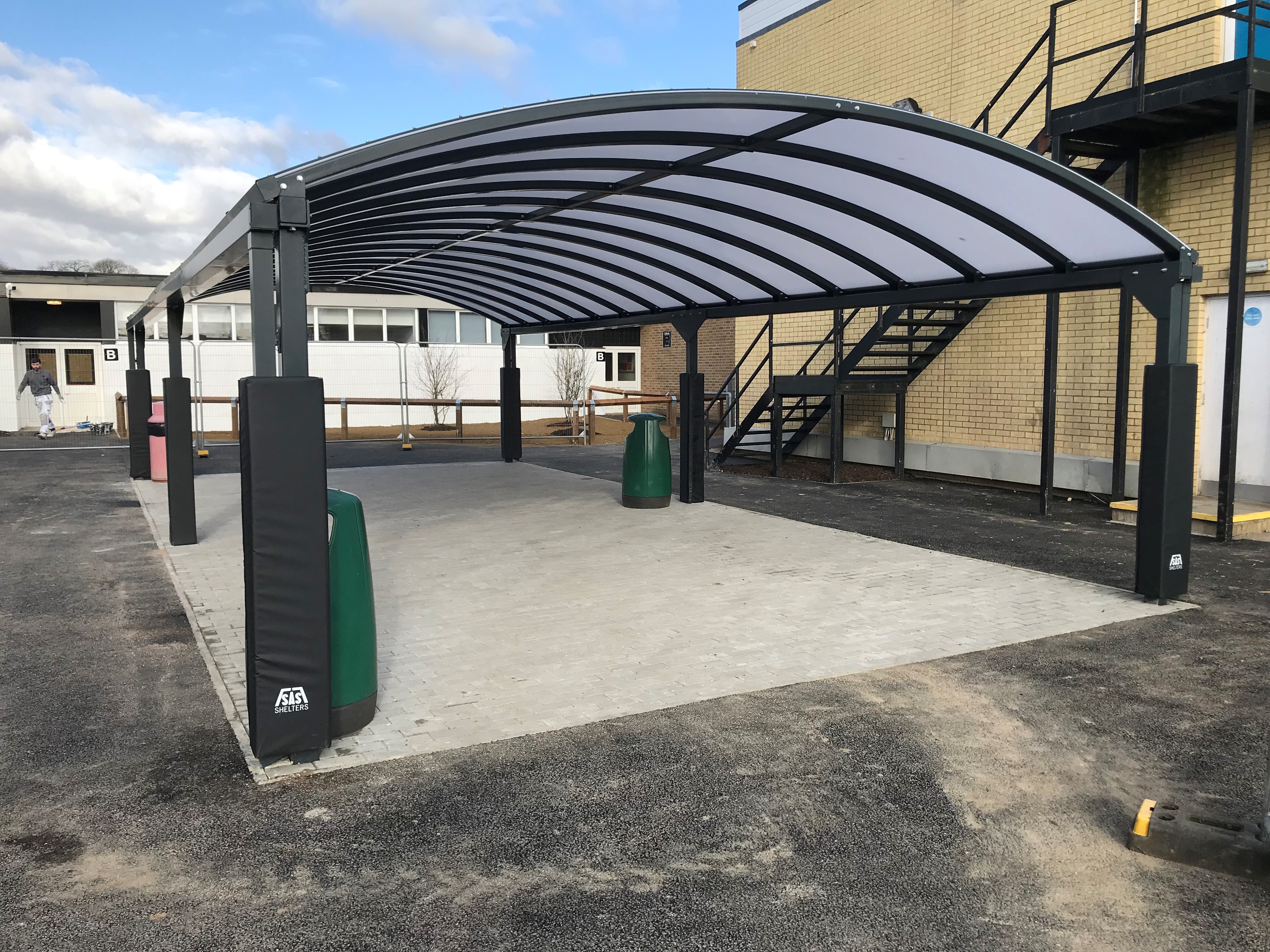 Wendover Curved Canopy | SAS Shelters